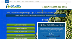 Desktop Screenshot of alcoholtreatment.org