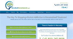 Desktop Screenshot of alcoholtreatment.net